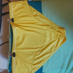 NWT 5x Addition Elle yellow bathingsuit bottoms